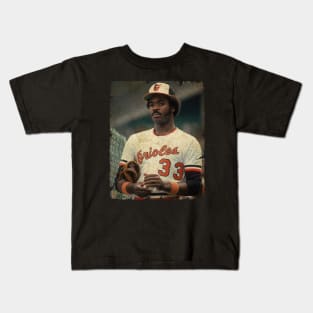 Eddie Murray - Baltimore Orioles, 1977 Kids T-Shirt